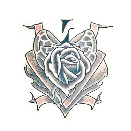 the amity affliction logo tattoo design idea