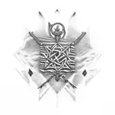 the amity affliction logo tattoo design idea