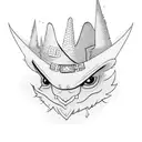 witch hat tattoo design idea