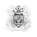 strawberry tattoo design idea