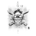 Monkey d luffy gear 4  tattoo design idea