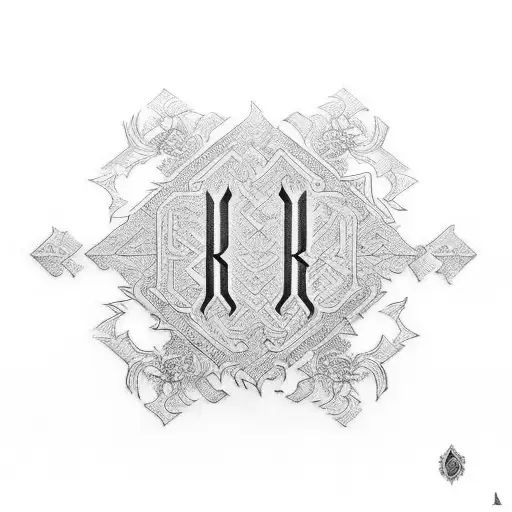 r alphabet tattoo tattoo design idea