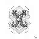 r alphabet tattoo tattoo design idea