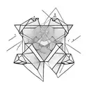 geometric, technology, chemistry, music, drums, beer, alcohol tattoo design idea