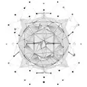 geometric, technology, chemistry, music, drums, beer, alcohol tattoo design idea