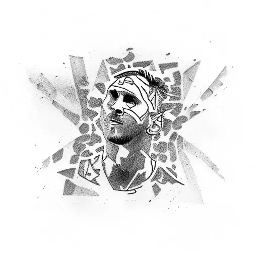 messi tattoo design idea