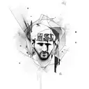 messi tattoo design idea