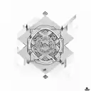 ambigram featuring nummers 420 and 046 tattoo design idea