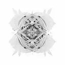 ambigram featuring nummers 420 and 046 tattoo design idea