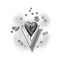 LOVE potion tattoo design idea