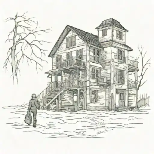 Silent Hill 2 tattoo design idea