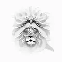 Lion versace tattoo design idea