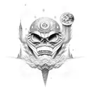 Be not afraid of any man who walks beneath the skies, though big he be or small you be, for I shall equalize tattoo design idea