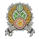 Celtic football club tattoo design idea