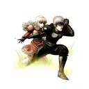 berserk guts and griffith tattoo design idea