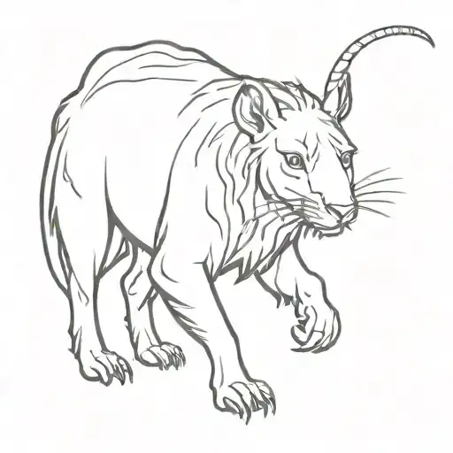 reepicheep from narnia's books one line minimalist tattoo tattoo design idea