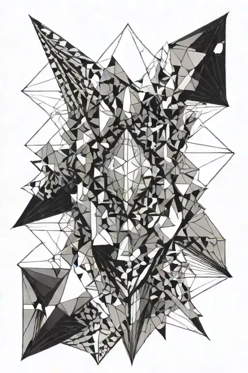 this shifting space you follow me through tattoo design idea