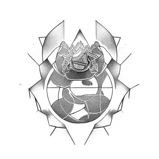 Messi  tattoo design idea