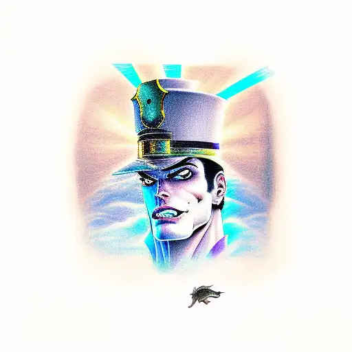 Jotaro tattoo design idea