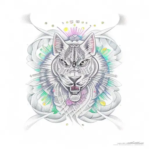 good vibes tattoo design idea