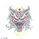 Name "Nika" tattoo design idea