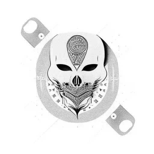 underground style tattoo design idea