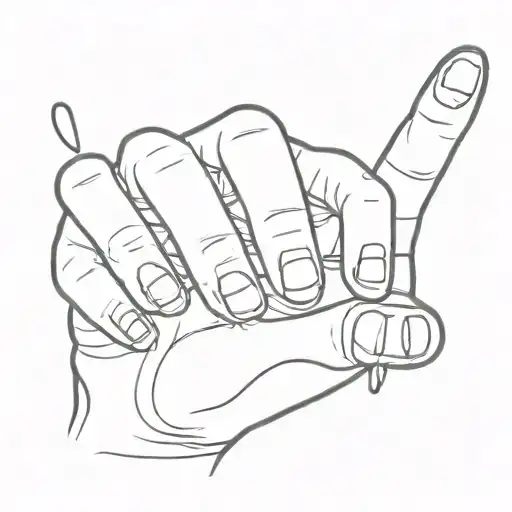 pinched finger emojis 2 tattoo design idea