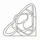 bisexual symbol intertwined tattoo design idea