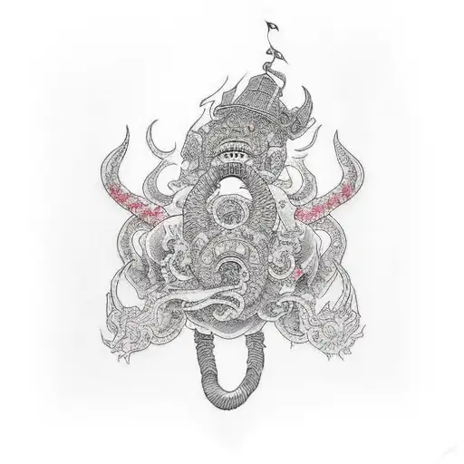 turbo tattoo design idea