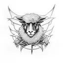 black sheep, warhammer 40k tattoo design idea