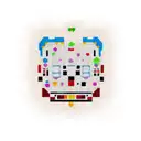 space invader tattoo design idea