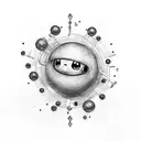 Pikmin holding a pokeball tattoo design idea