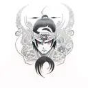 itachi uchiha tattoo design idea