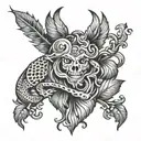 otf tattoo design idea