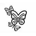 butterfly effect  tattoo design idea