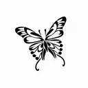 butterfly effect  tattoo design idea
