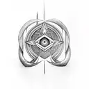 Incorporate the Baal Haddad symbol into a tattoo inspired by Viking mythology tattoo design idea