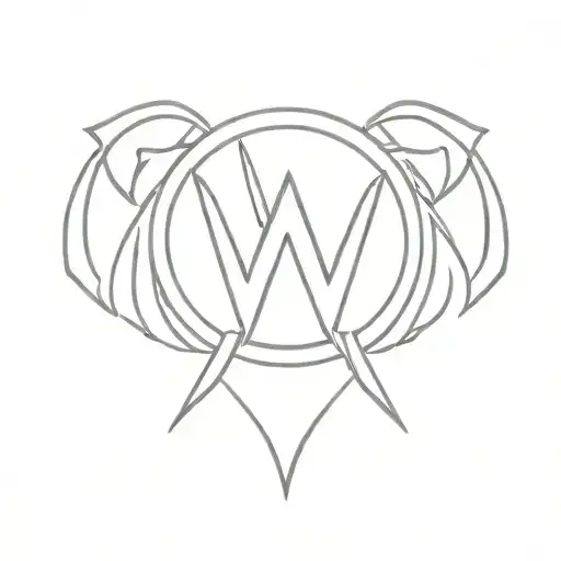 wwe tattoo design idea