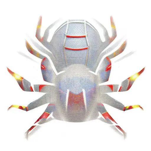 unique Spider-Man tattoo features the iconic superhero in his signature red and blue suit, crouched and ready to spring  tattoo design idea