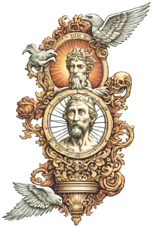 Divine Comedy by dante alighieri tattoo design idea