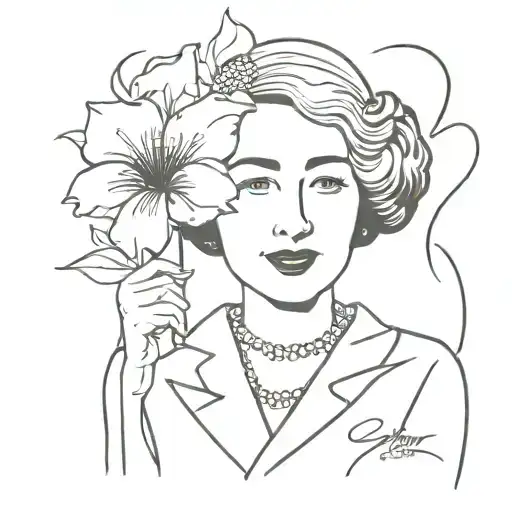 Agatha Christie is opium for no one tattoo design idea
