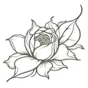 agatha christie opium tattoo design idea