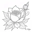 agatha christie opium tattoo design idea