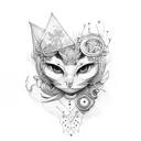 Seamstress tattoo design idea