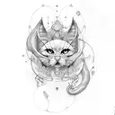 Seamstress tattoo design idea