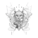 Seamstress tattoo design idea