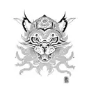 sewing tattoo design idea