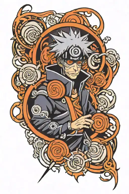 obito uchiha tattoo design idea