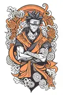 obito uchiha tattoo design idea