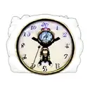 13 hour clock with snow owl and labyrinth tattoo design idea